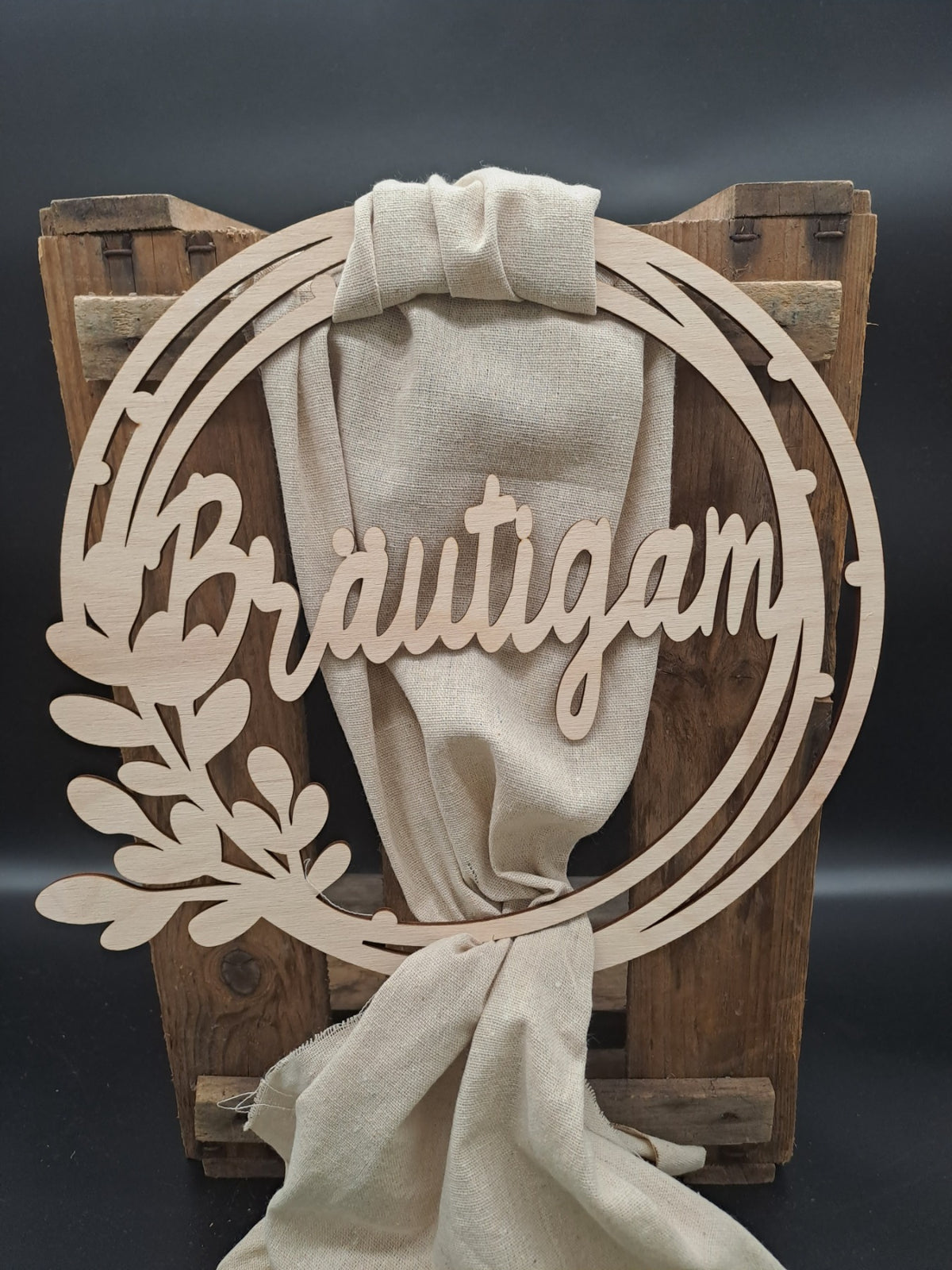 Stuhlschilder Hochzeit – Produktbild 5