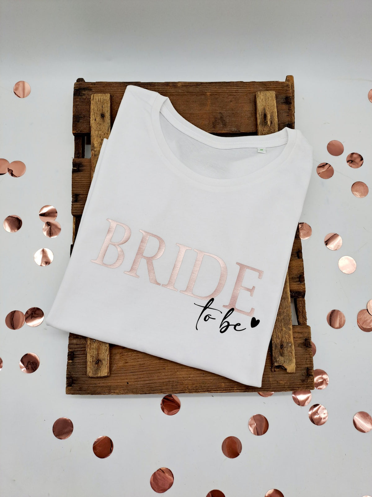 T-Shirt JGA Frauen „Bride to be“