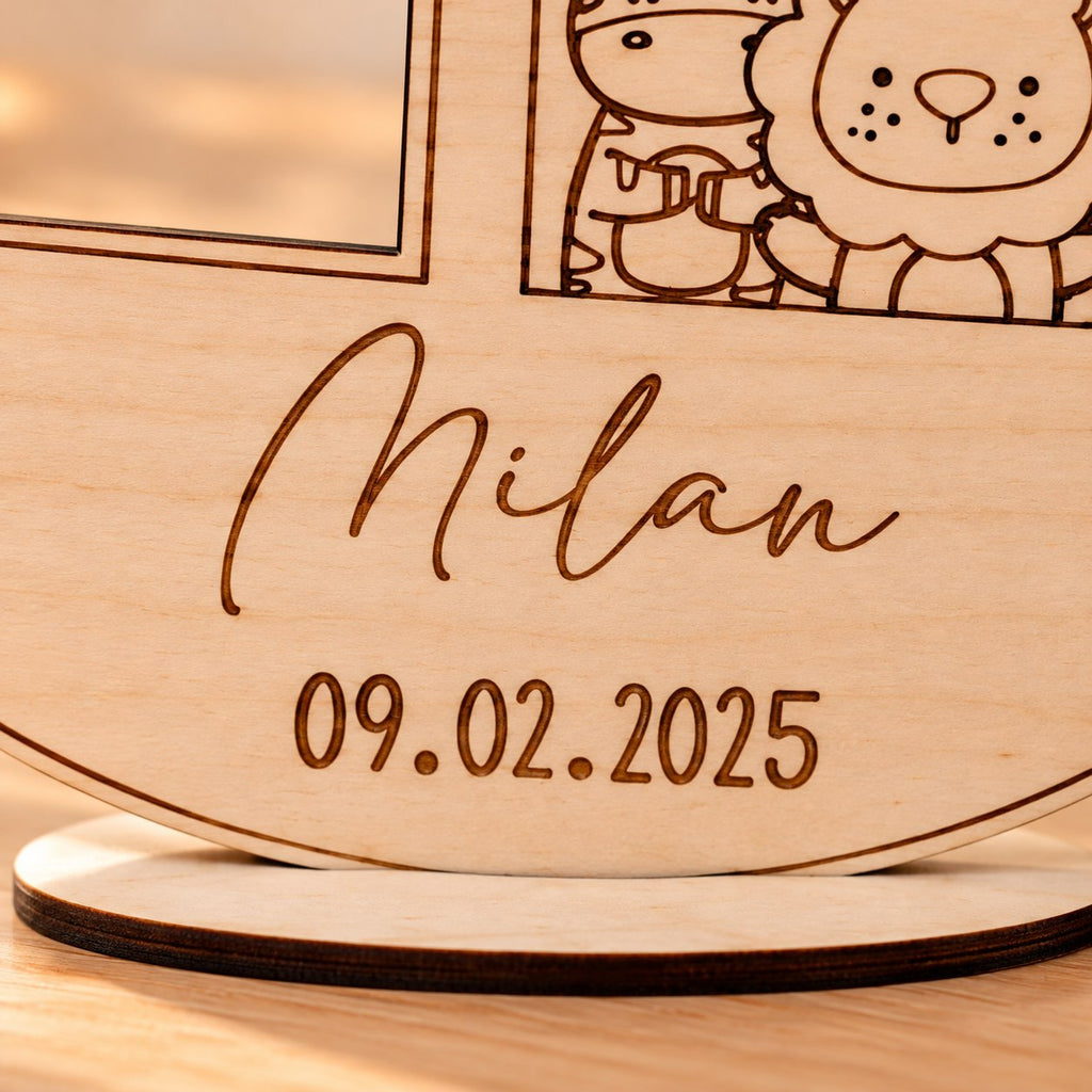 Personalisiertes Taufgeschenk: Gravur mit Name und Taufdatum