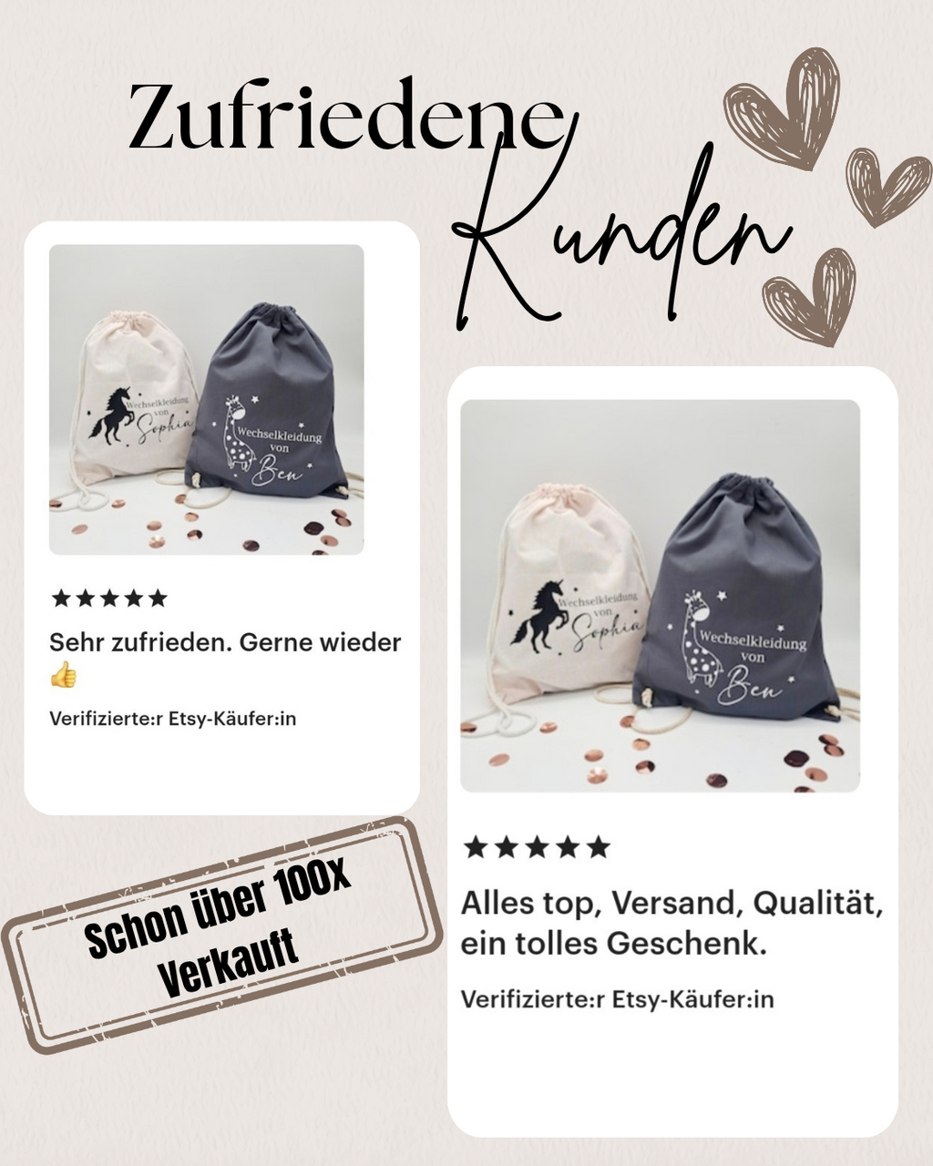 Wechselkleidung Beutel - personalisiert für die Kita – Produktbild 9