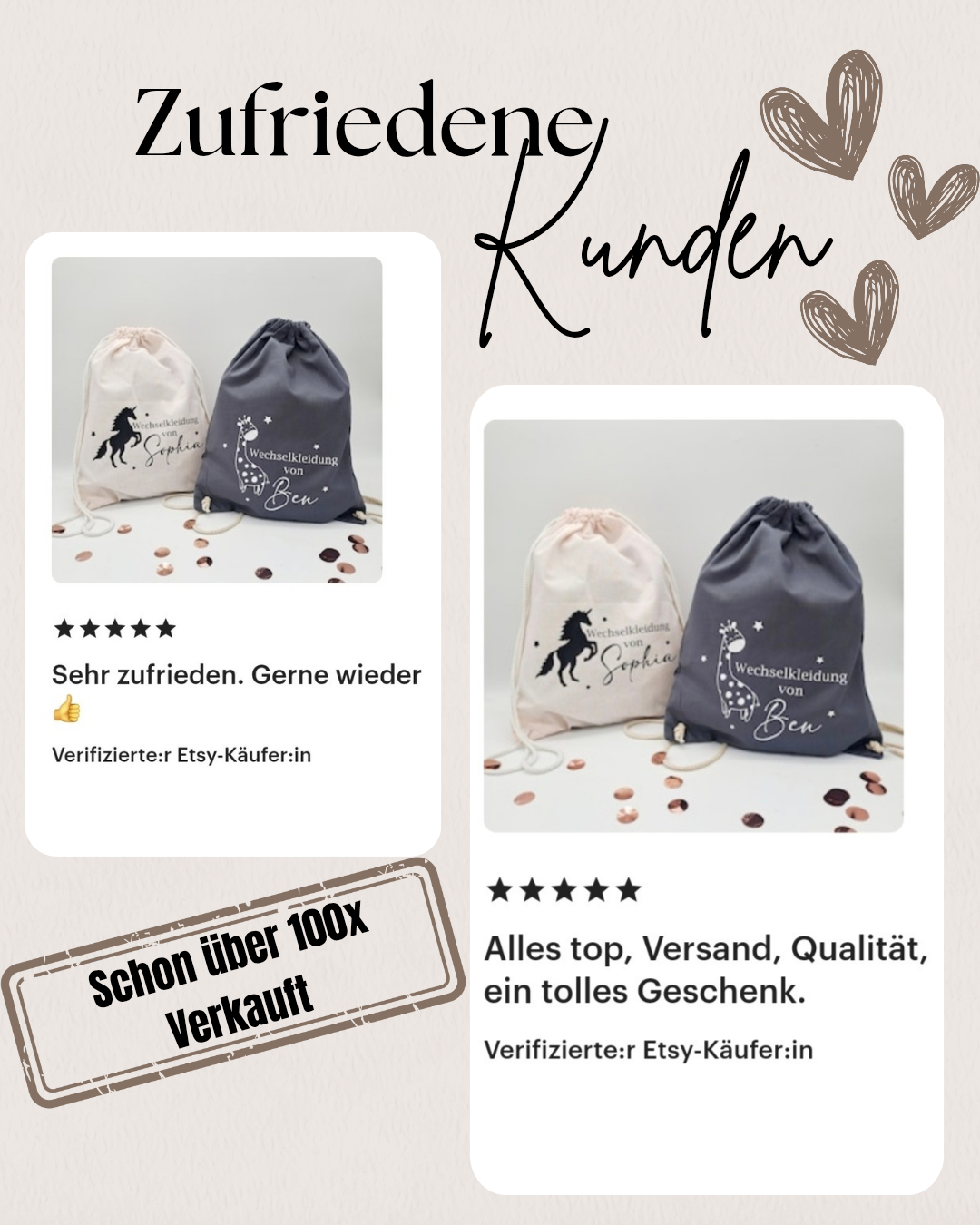 Wechselkleidung Beutel - personalisiert für die Kita – Produktbild 9