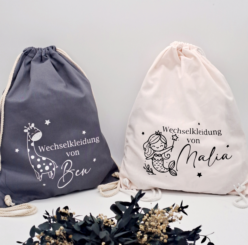 Wechselkleidung Beutel - personalisiert für die Kita – Produktbild 1